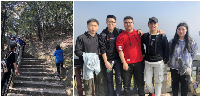 杭州西湖北高峰山頂合照 杭州西湖北高峰山頂合照