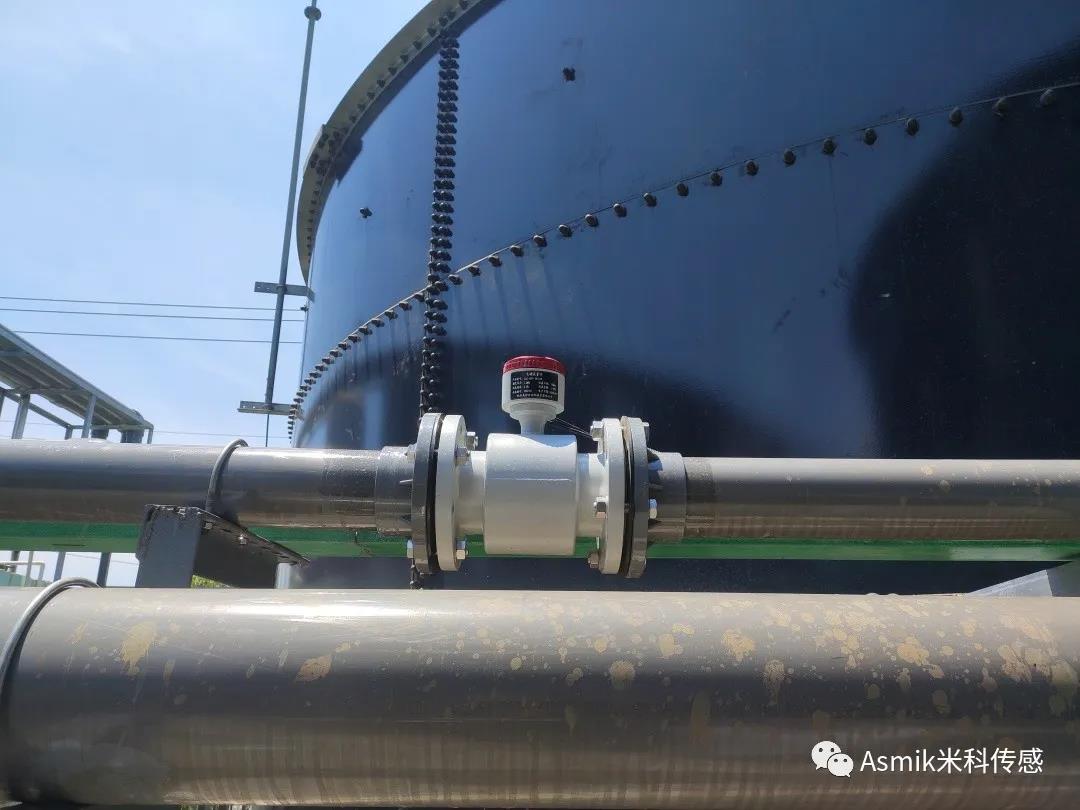 米科電磁流量計應用現場
