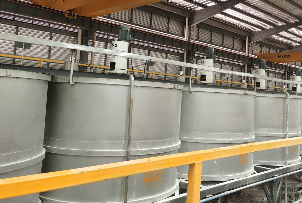 現場32臺超聲波液位計安裝現場 現場32臺超聲波液位計安裝現場